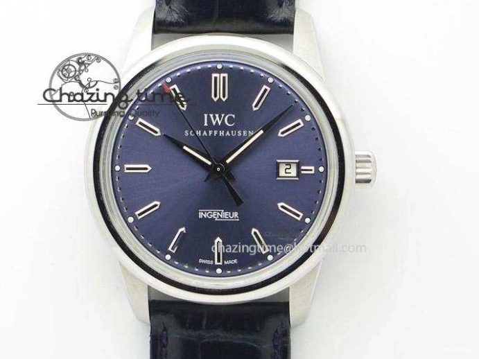 MIROTIME 0723 Affordable Mark XVII IW326501 FKF 1:1 Best Edition Black Dial on Black Leather Strap 7131